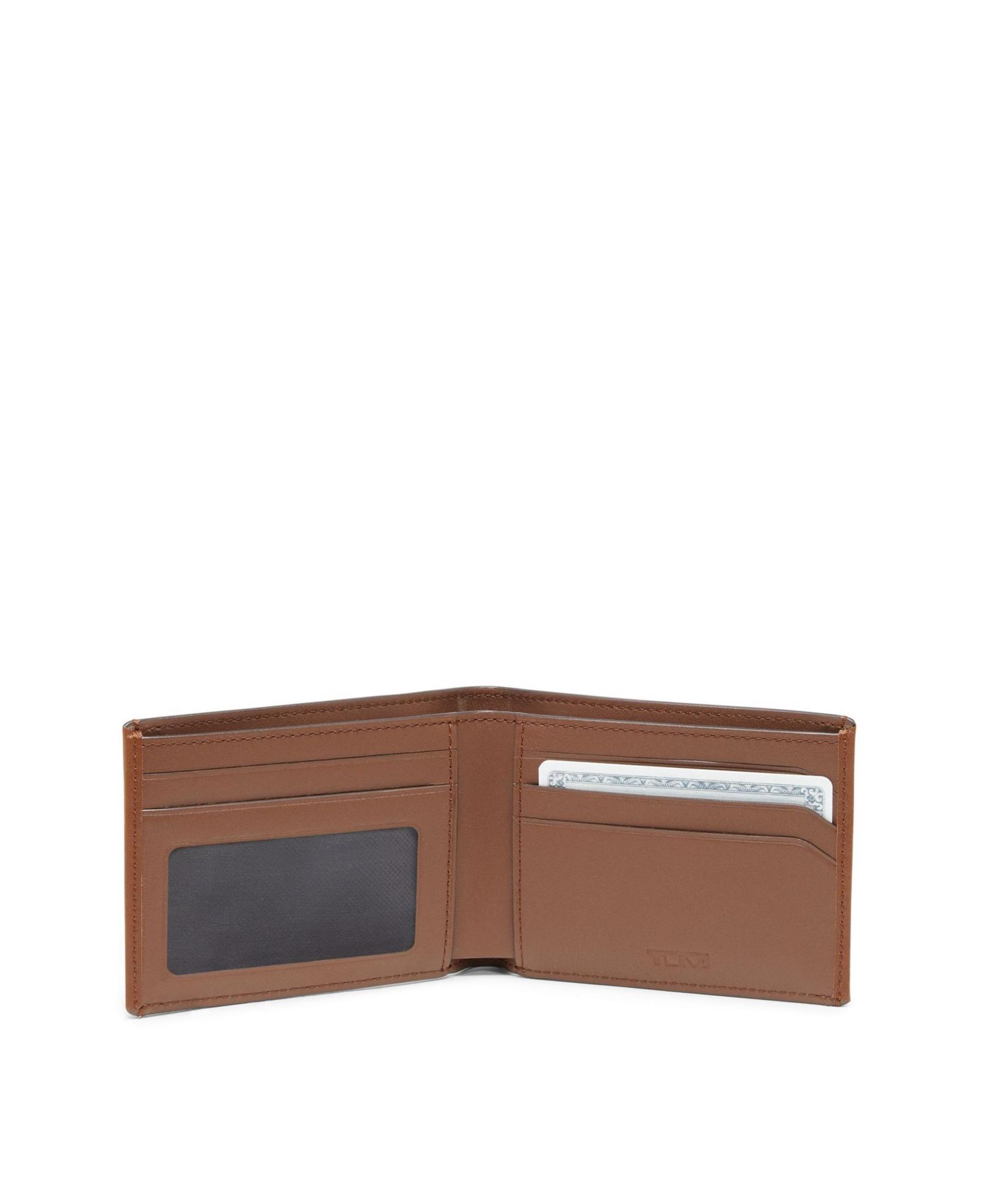 Мужской кошелёк Tumi Nassau Double Billfold Leather Wallet — фото 2