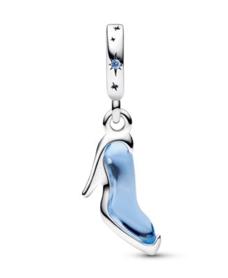 Sterling Silver Disney Cinderella Shoe Dangle Charm