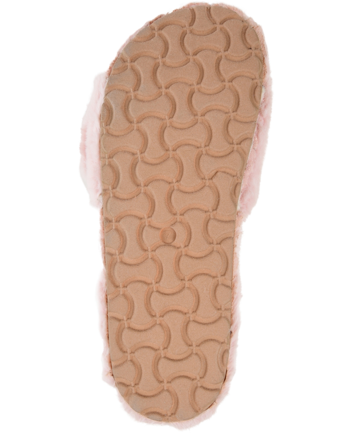 Journee Collection Women's Shadow Faux Fur Slide Slipper