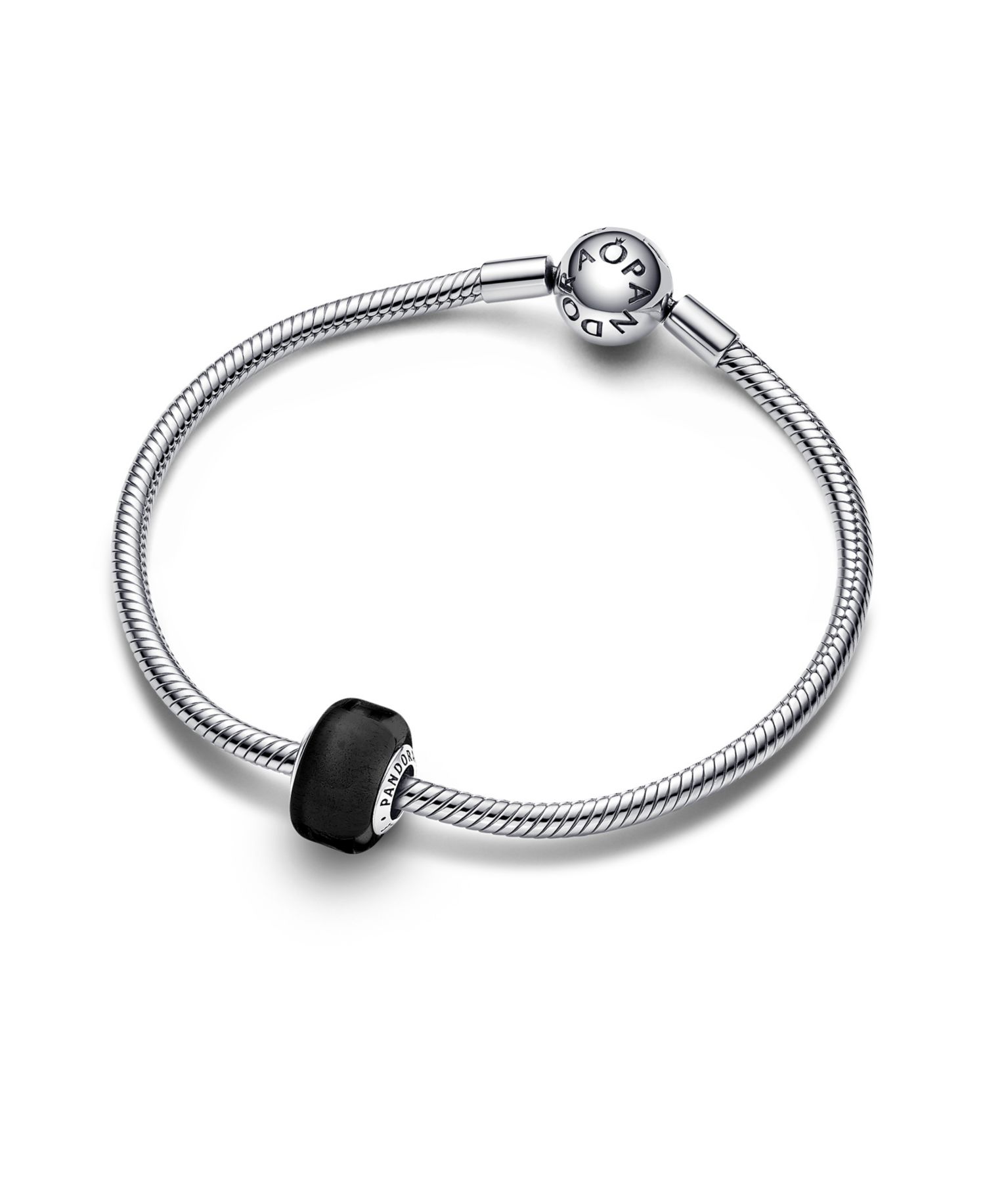 Sterling Silver with Murano Glass Charm