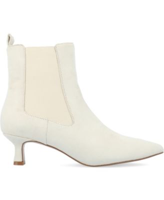 Women's Tenlee Wide Width Pointed Toe Kitten Heel Dress Booties