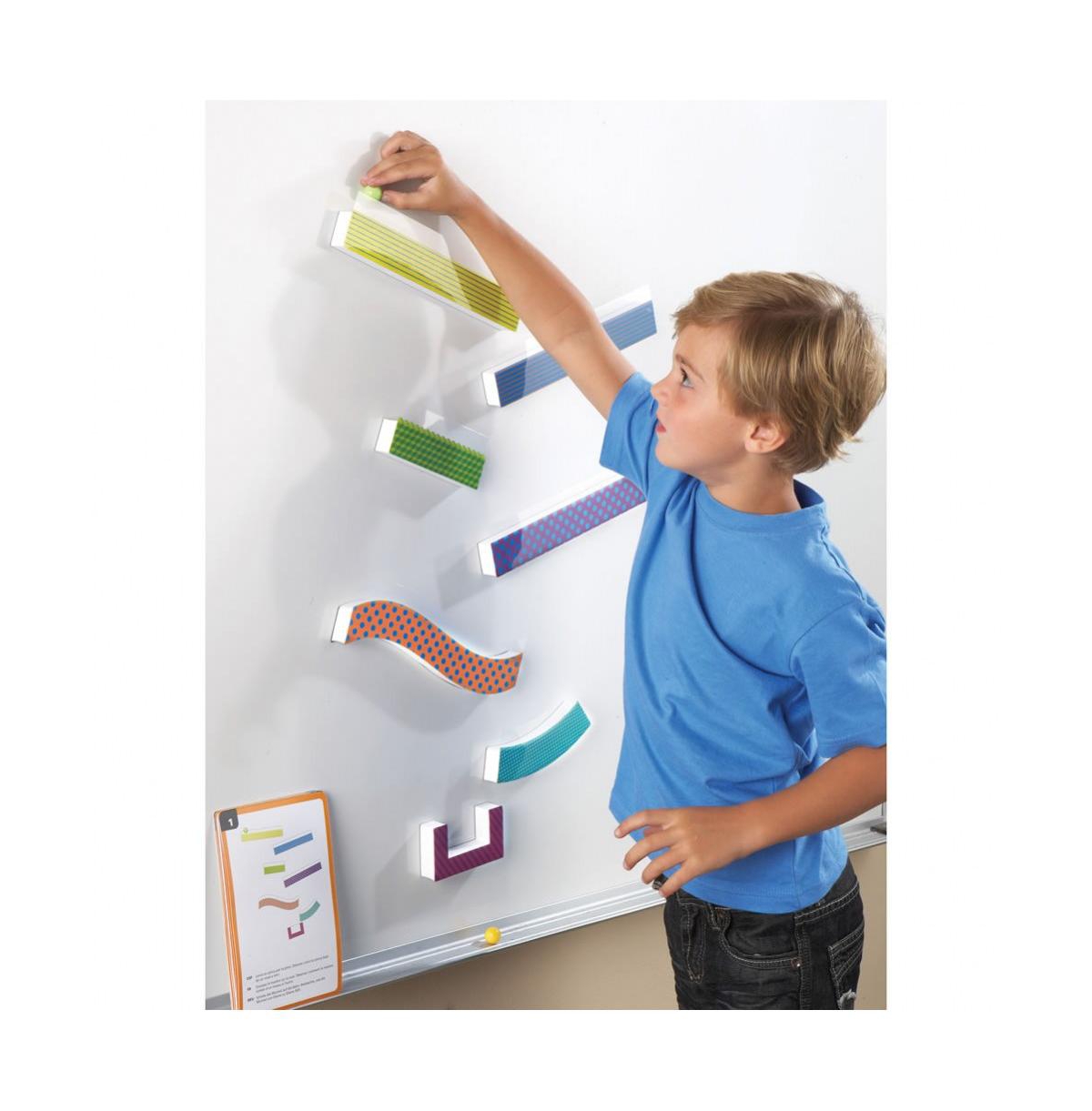 Learning Resources Tumble Trax Magnetic Marble Run Stem Toy - 28 pcs.