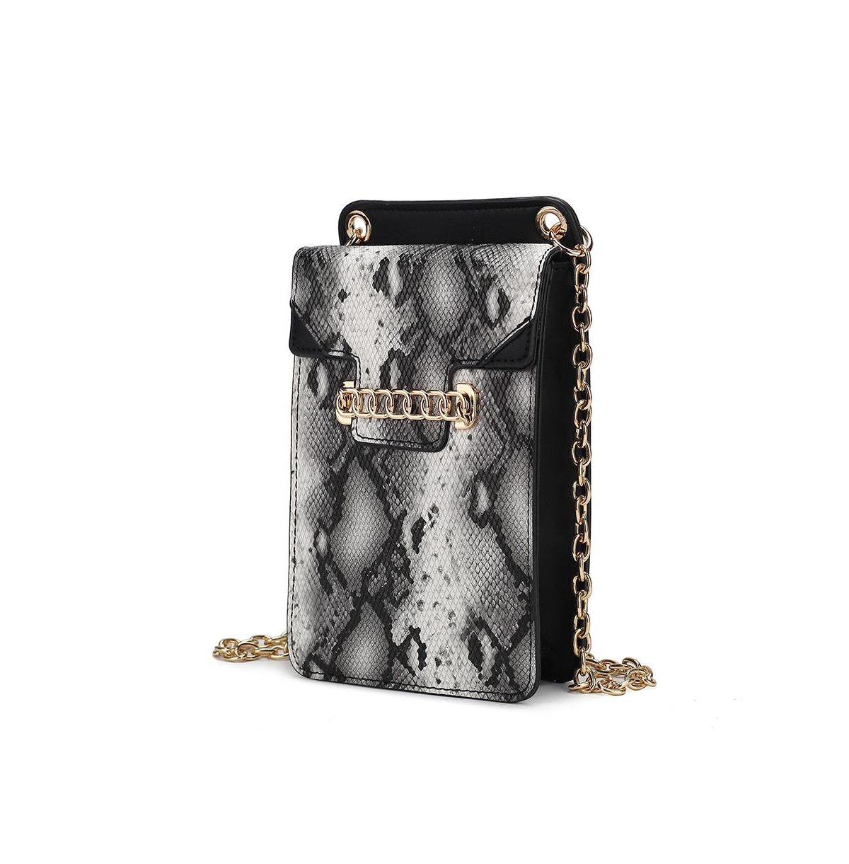 Mkf Collection Yael Snake embossed Phone Cross body by Mia K