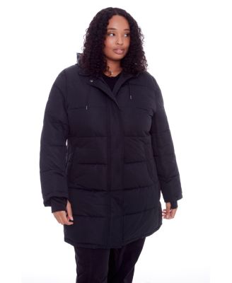 Women's Plus Size - Aulavik Plus | Mid-Length Hooded Parka Coat