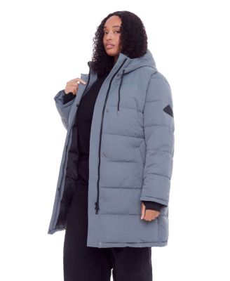 Women's Plus Size - Aulavik Plus | Mid-Length Hooded Parka Coat