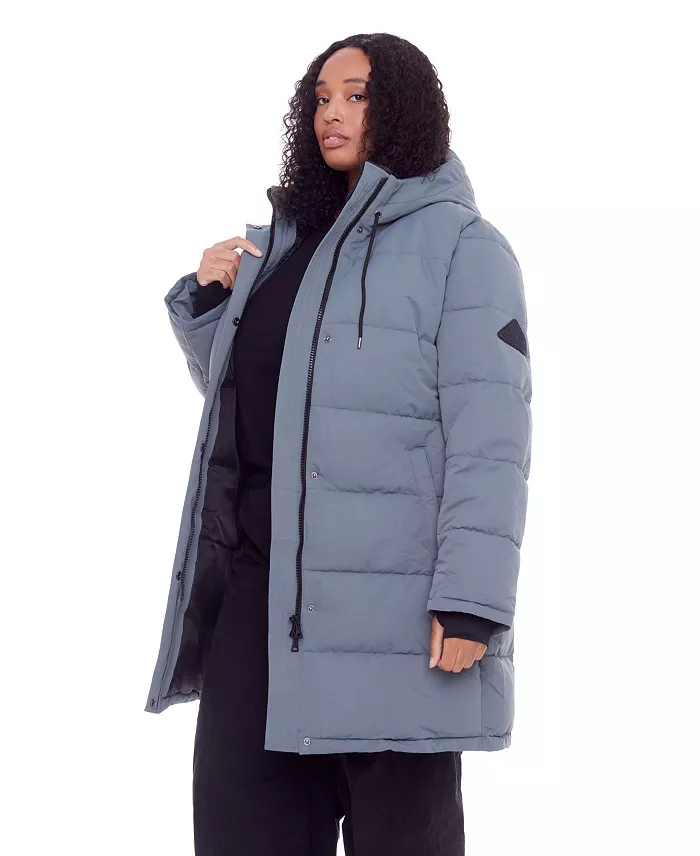 Women's Plus Size - Aulavik Plus | Mid-Length Hooded Parka Coat - thumbnail 3