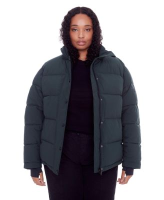 Plus Size Forillon Short Quilted Puffer Jacket