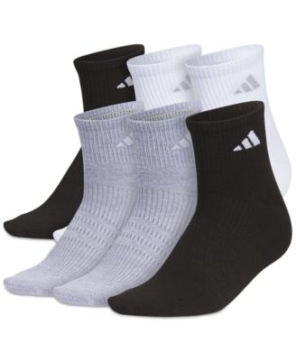adidas - Women's 6-Pk. Superlite 3.0 Quarter Socks