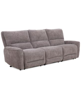 CLOSEOUT! Deklyn 106" 3-Pc. Zero Gravity Fabric Sofa with 2 Power Recliners, Created for Macy's