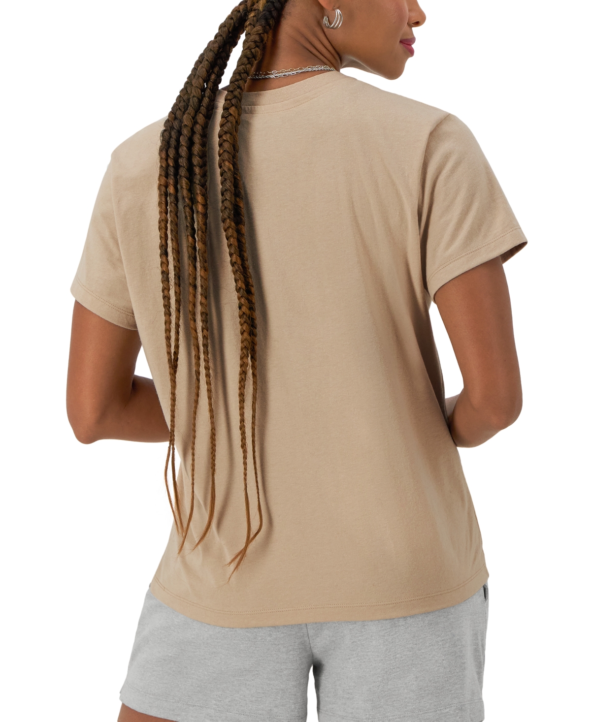 Champion Women's Classic Logo Crewneck T-Shirt