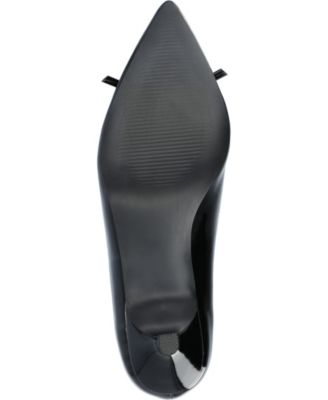 Women's Lutana Wide Width Pointed Toe Kitten Heel Pumps