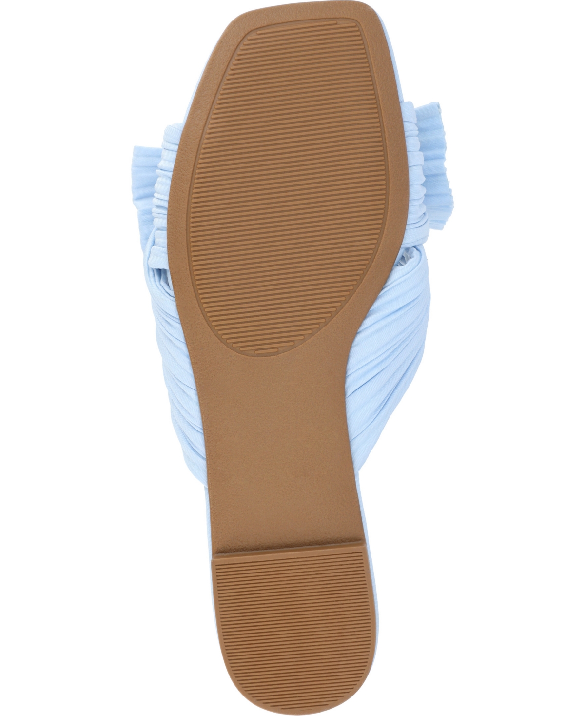 JOURNEE COLLECTION WOMEN'S SERLINA BOW FLAT SANDALS 