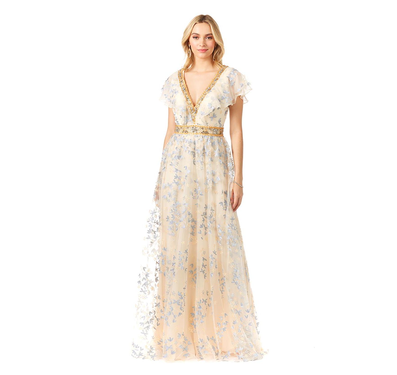 Women's Lace, V-Neck Dress