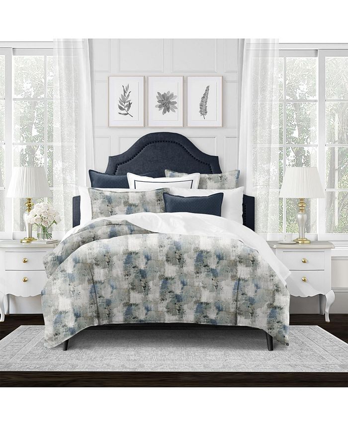 6ix Tailors Fine Linens Pierce Copper Super King Duvet Cover & 2 Shams Set, Plus 2 Bonus