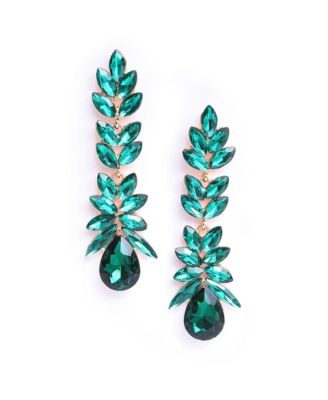 Women's Blue  Stone Drop Earrings
