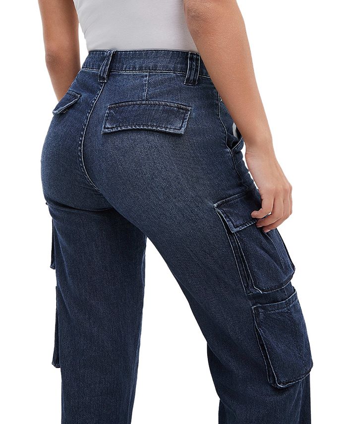 GUESS Women's Korgi Cargo Pants - Macy's