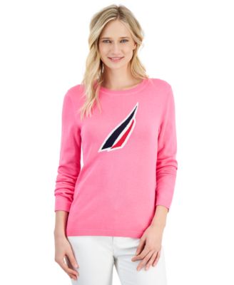 Nautica Jeans - Women's Sailboat Crewneck Sweater