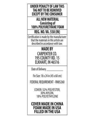 TruCool Serene Foam Traditional Pillow, Standard/Queen