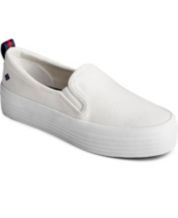White Sperrys Macy s
