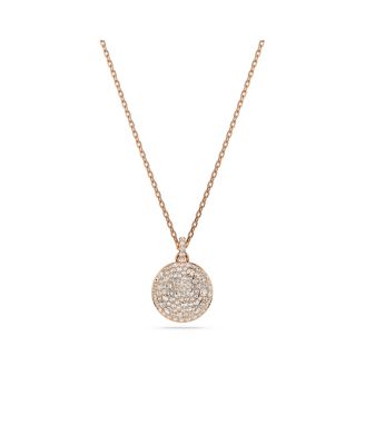 White, Rhodium Plated or Rose-Gold Tone or Gold-Tone Meteora Layered Pendant Necklace