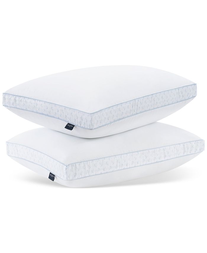 Nautica Firm Loft 2-Pack Pillows, Standard/Queen - Macy's