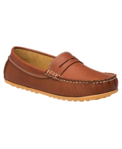 Мокасины Elephantito Child Boys JP Moccasin для малышей, цвет: Седельно-коричневый