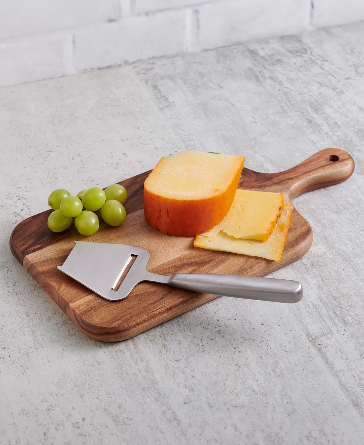 Hic Kitchen Maison Du Fromage 9-piece Charcuterie Round Cheese Board And Cheese Tools Set In Brown
