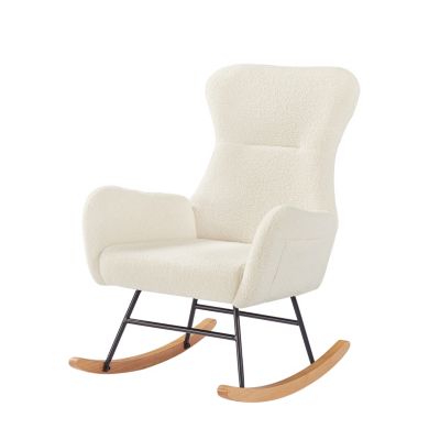 Teddy Fabric Rocking Chair