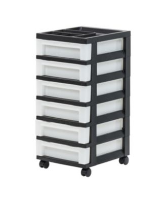 IRIS USA Craft Organizers deals and Storage, Rolling Storage Cart for Classroom