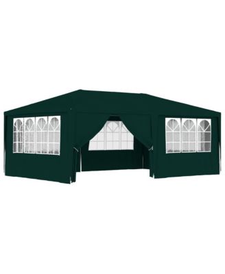 Professional Party Tent with Side Walls 13.1'x19.7' Green 0.3 oz/ft²