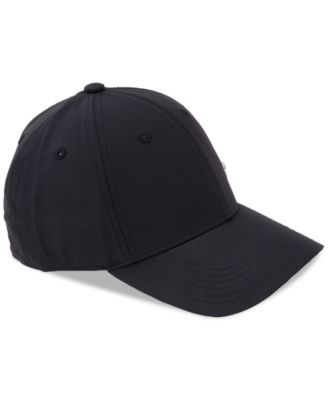 Men's Alloy Solid Color Cat Logo Stretch Fit Cap