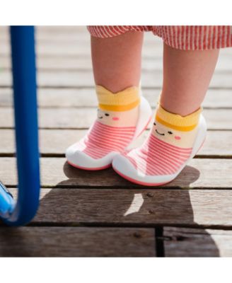 Infant Girl Breathable Washable Non-Slip Sock Shoes Crown Princess