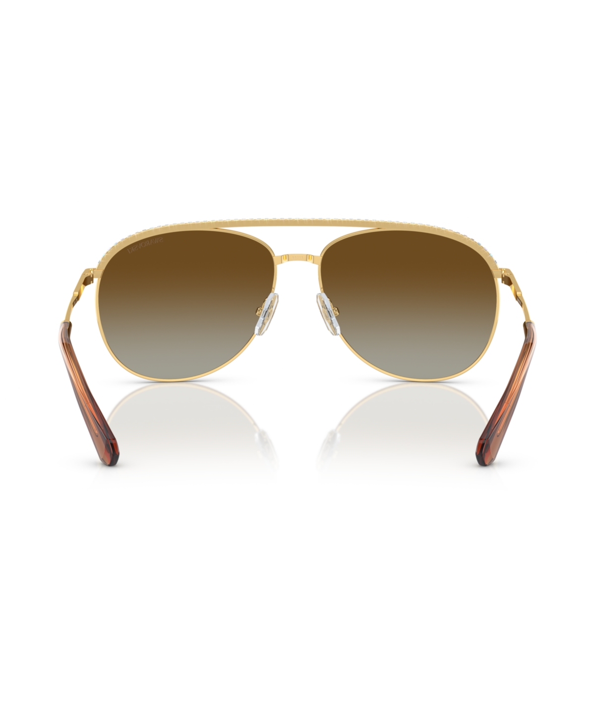 Swarovski Women's Polarized Sunglasses, Gradient SK7005