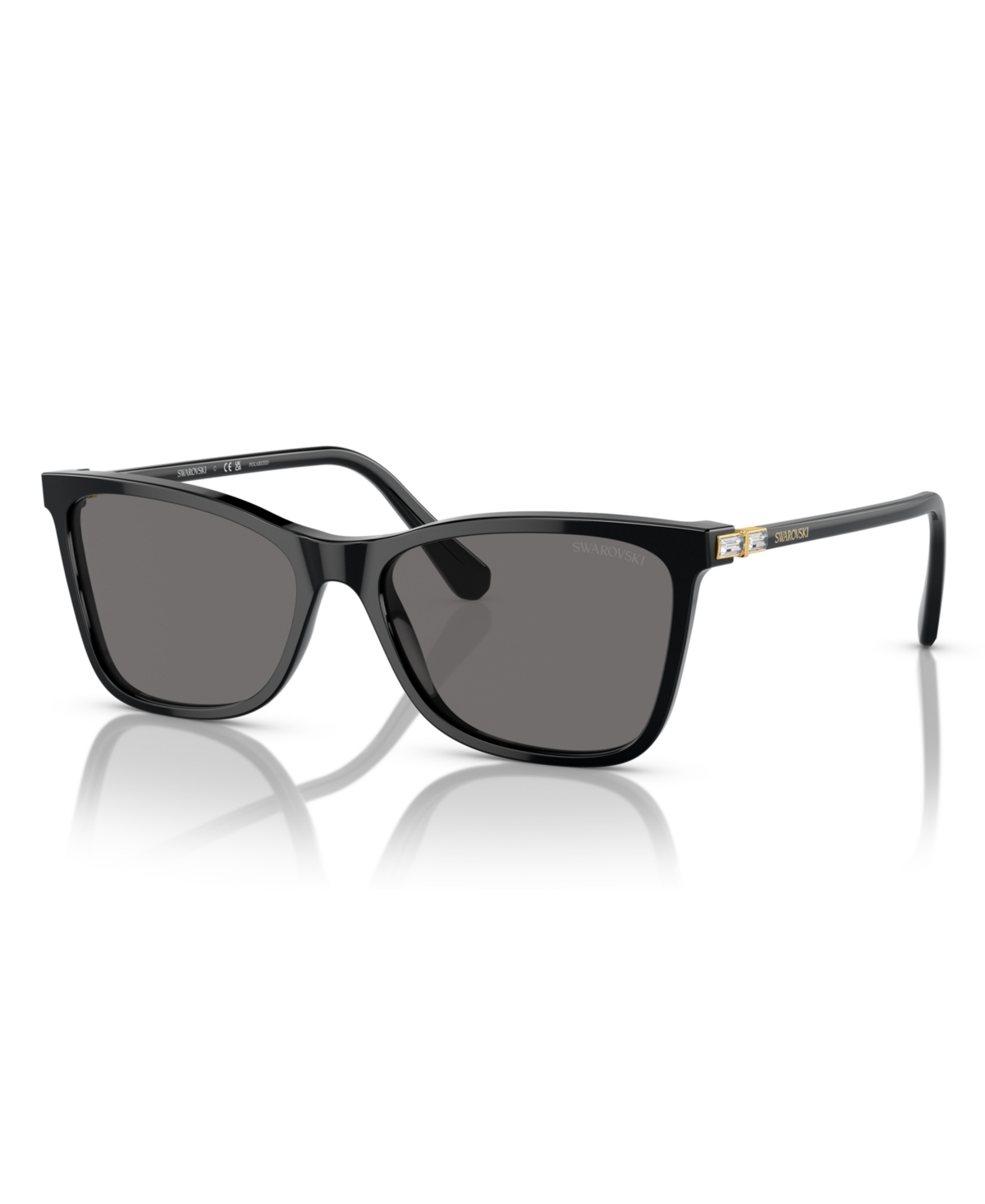 Women's Polarized Sunglasses, SK6004 - Black