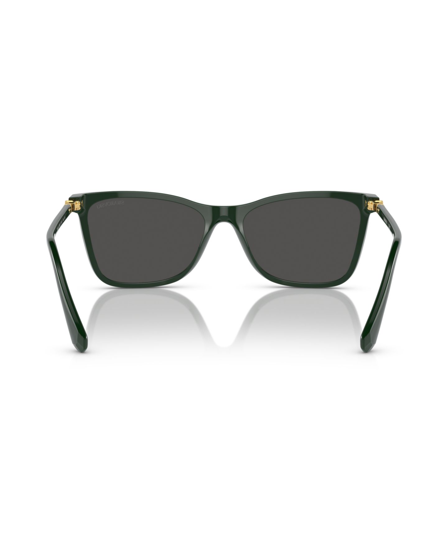 Женские солнцезащитные очки Swarovski Sunglasses SK6004, цвет: Зелёный изумрудный — фото 4
