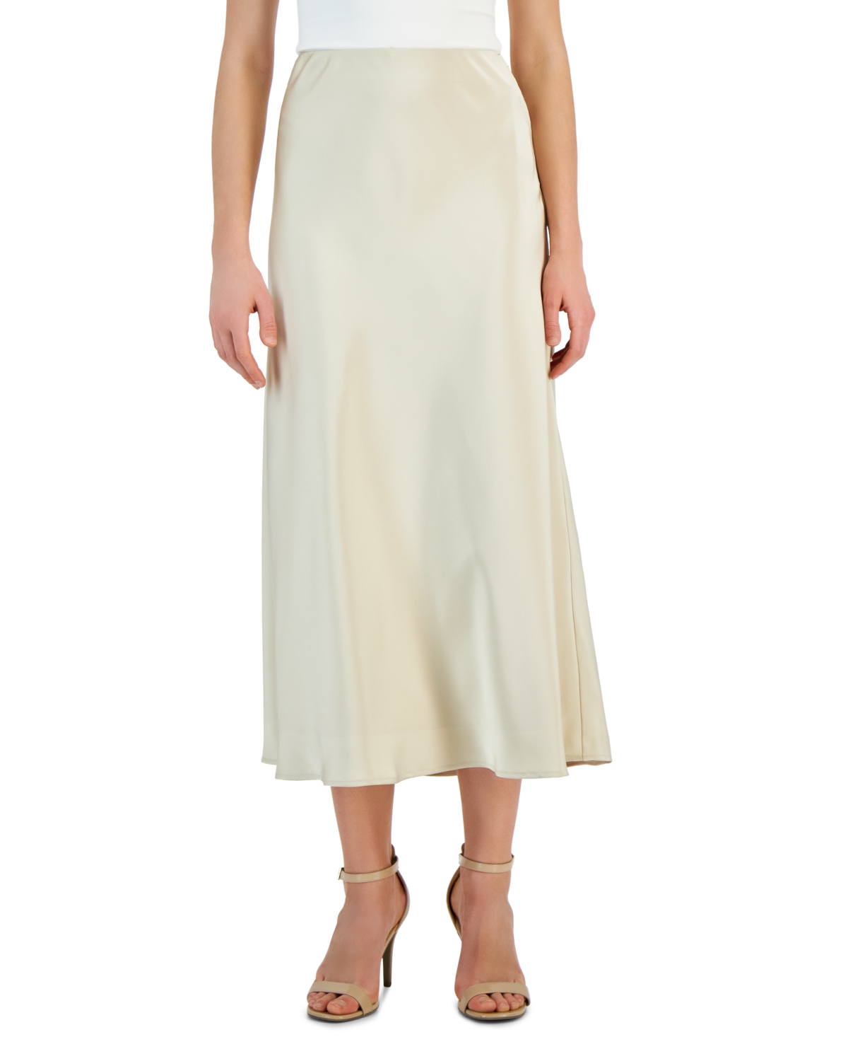 Tahari Asl Women s Pleated A Line Mini Skirt Smart Closet