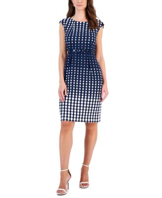 Cap Sleeve Scuba Dress main image 0