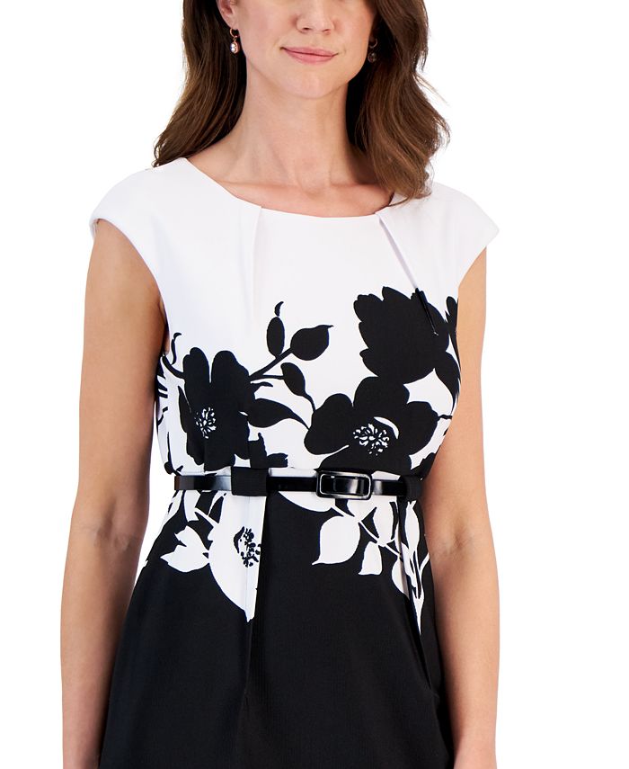 Cap Sleeve Scuba Dress