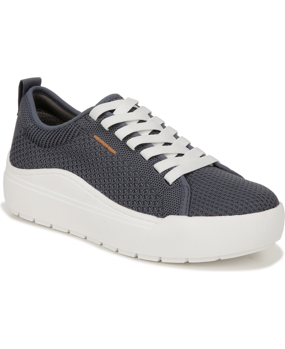 Women's Time Off Knit Platform Sneakers - Oxide Blue Knit Fabric