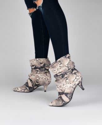 Women's Jo Slouchy Kitten Heel Dress Booties