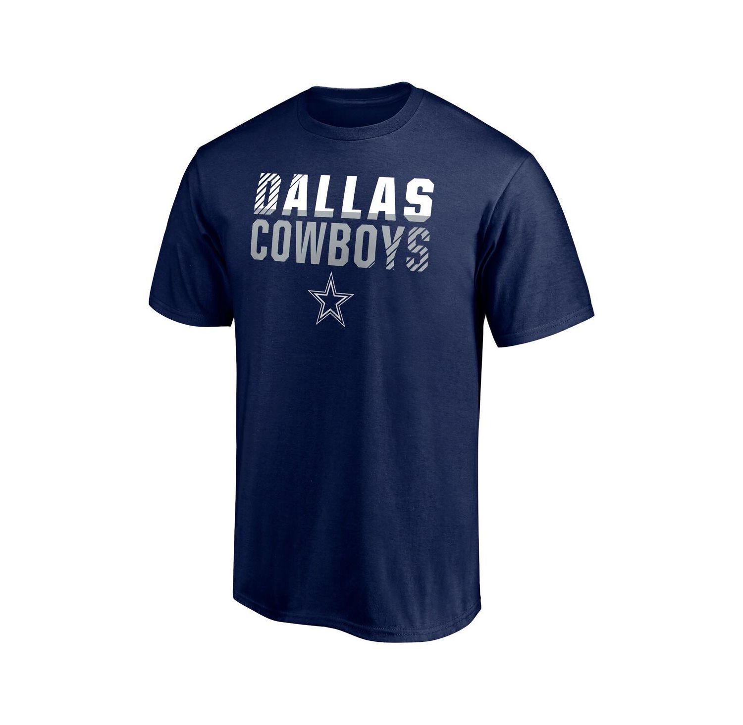 Men's Navy Dallas Cowboys Team Fade Out T-shirt