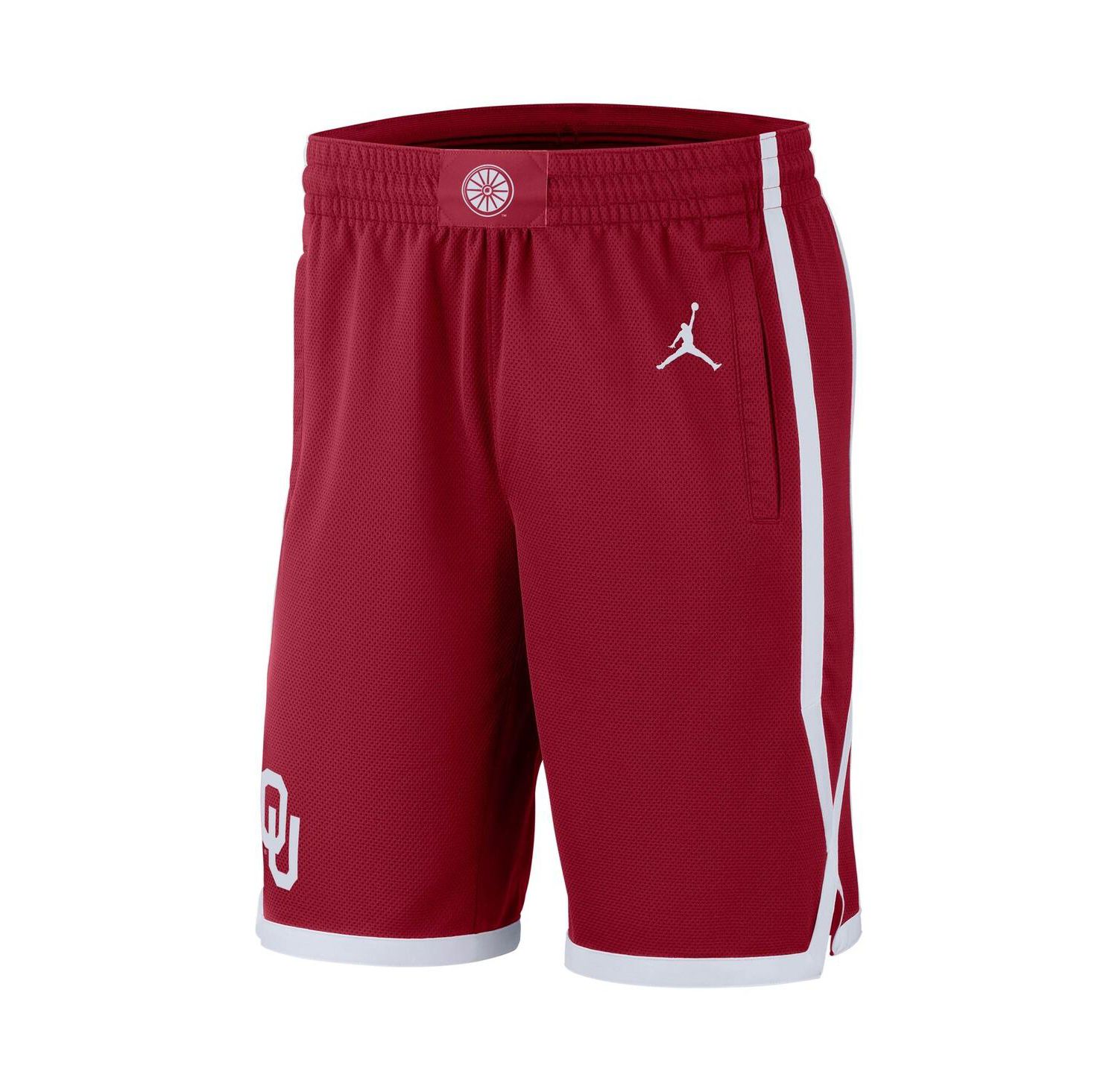 Men's Crimson Oklahoma Sooners Replica Team Basketball Shorts