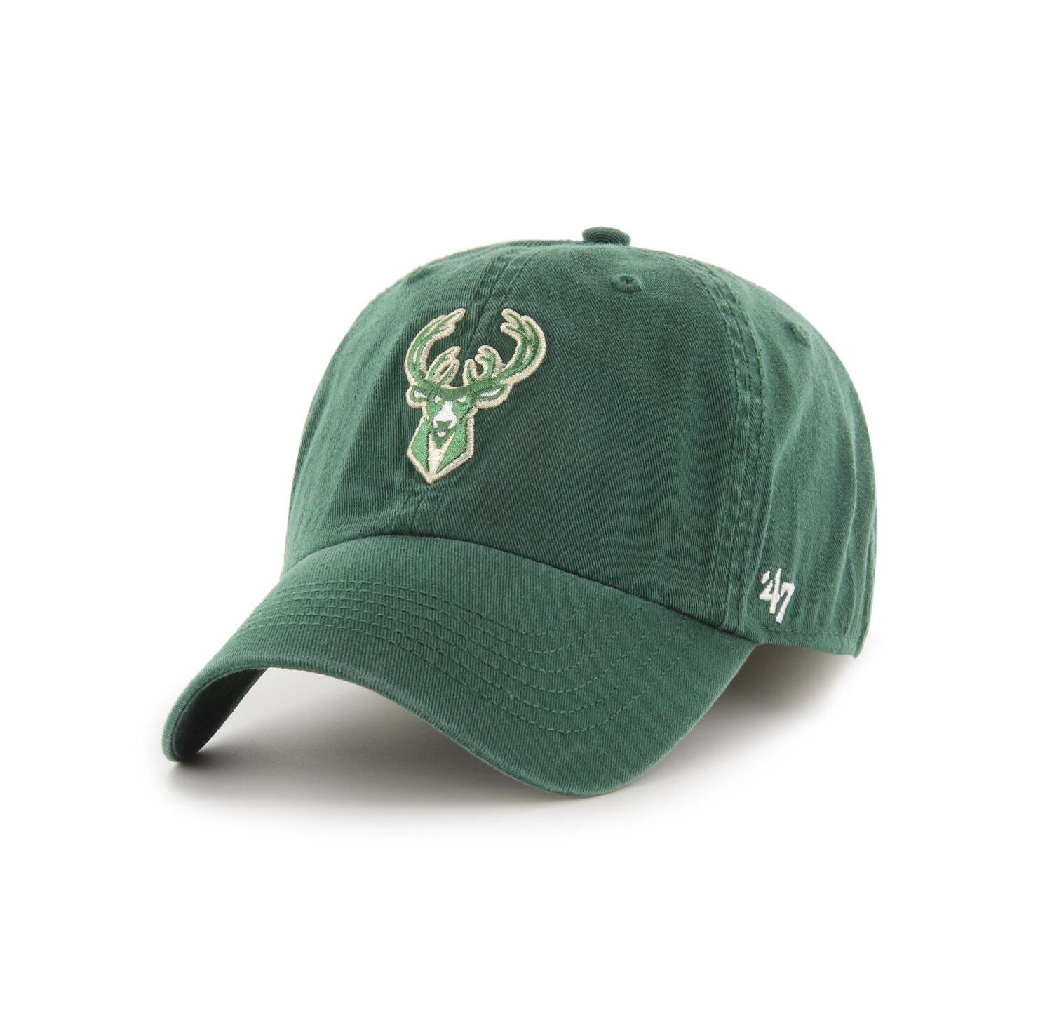 Men's Hunter Green Milwaukee Bucks Classic Franchise Fitted Hat