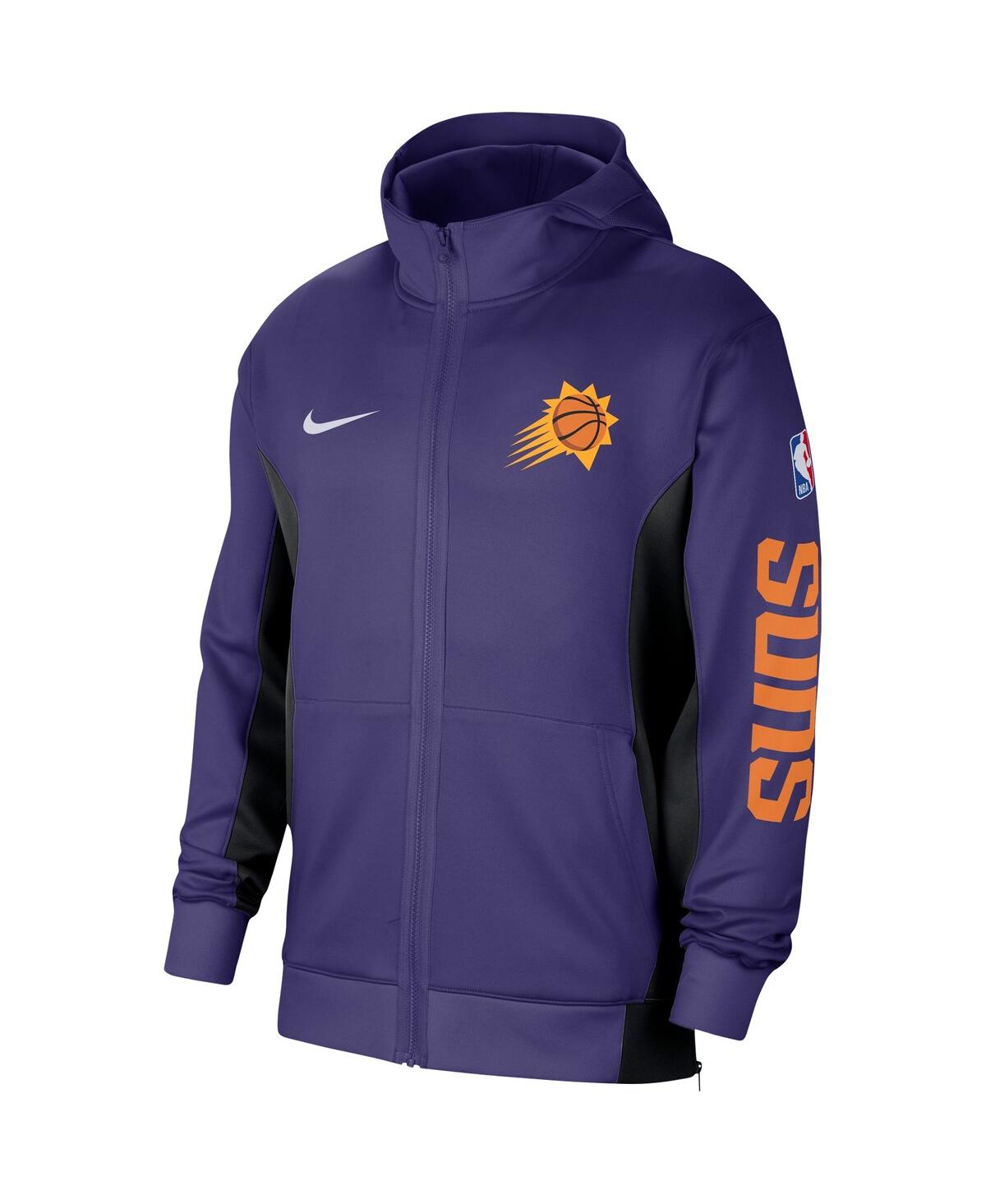 Men's NikePhoenix Suns 2023/24 Authentic Showtime Full-Zip Hoodie - Purple