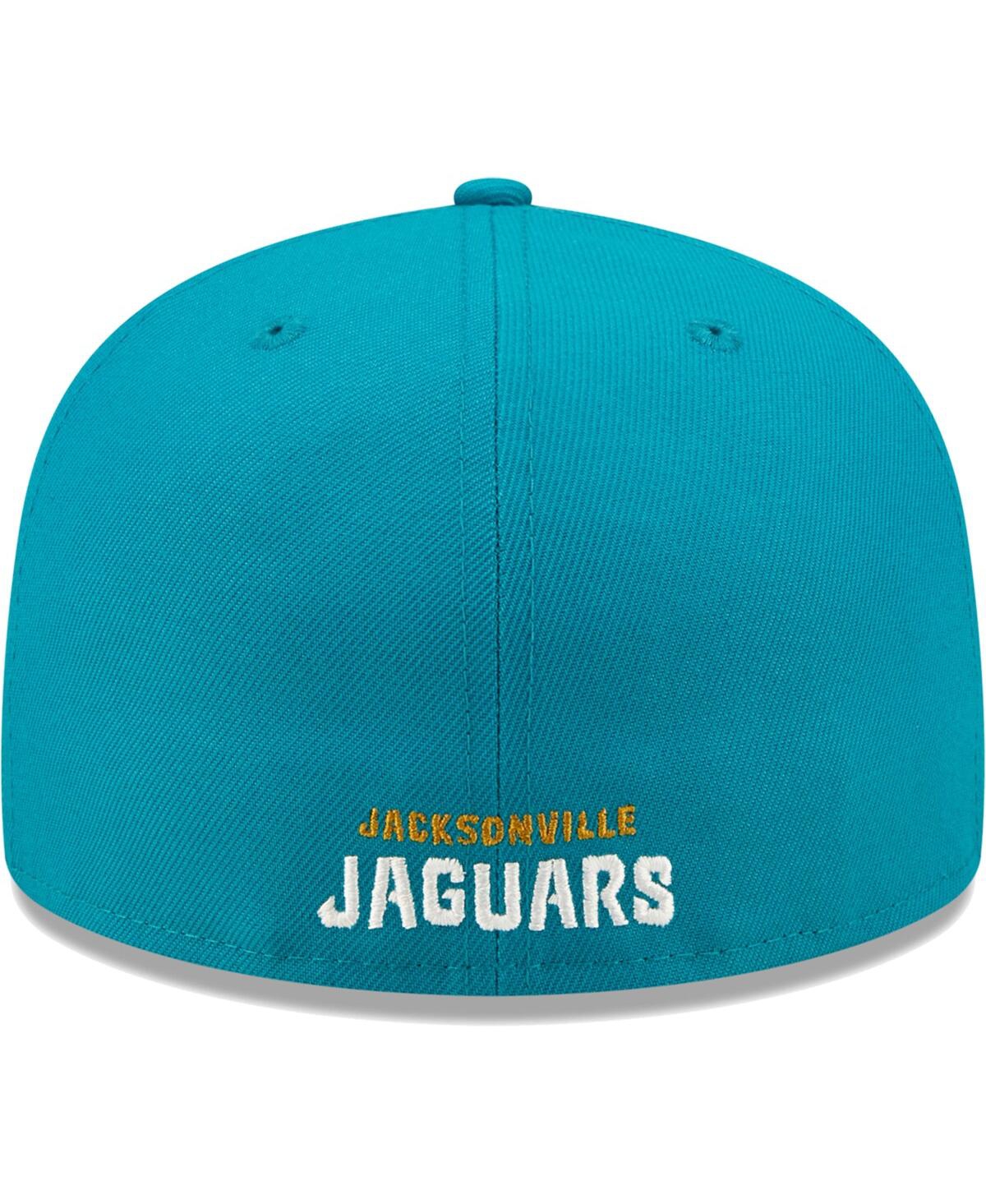 Men's New EraJacksonville Jaguars Flawless 59FIFTY Fitted Hat - Teal