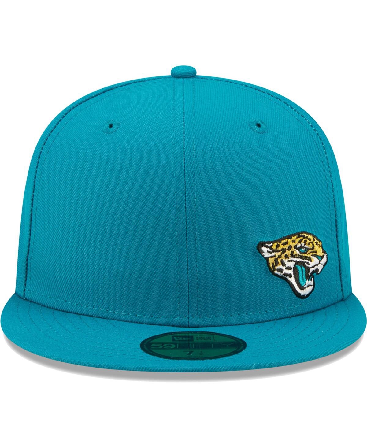 Men's New EraJacksonville Jaguars Flawless 59FIFTY Fitted Hat - Teal