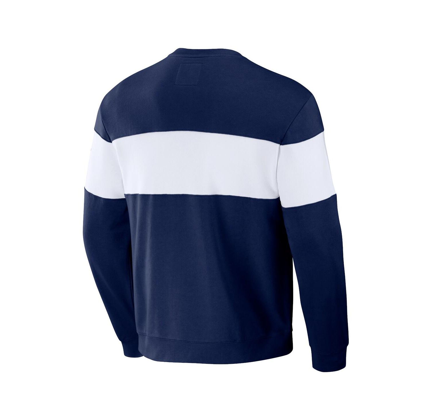 Men's Darius Rucker Collection by Navy Detroit Tigers Stripe Pullover Sweatshirt