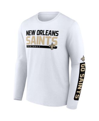 Men's Black, White New Orleans Saints Two-Pack 2023 Schedule T-shirt Combo Set
