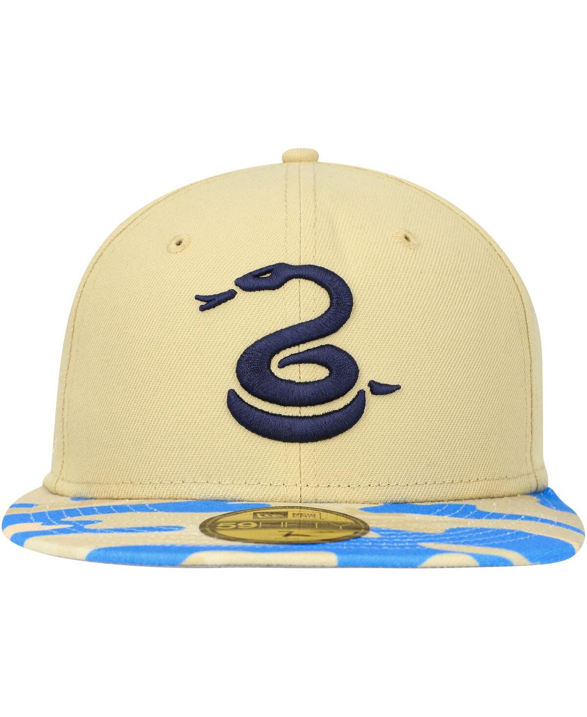 Men's New Era Blue Philadelphia Union Camo Snake 59FIFTY Fitted Hat - Blue