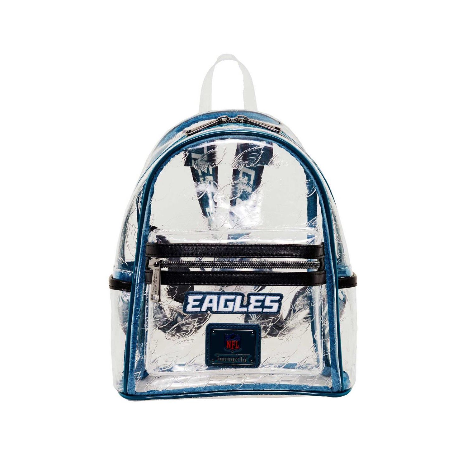 Men's and Women's Philadelphia Eagles Clear Mini Backpack